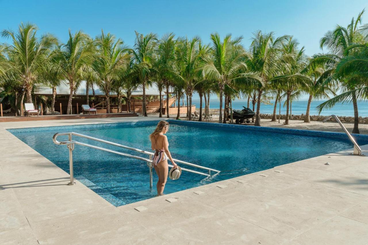 Castillete Hotel & Beach Club 티에라 붐바 외부 사진
